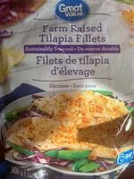 Mängden socker i Filet de tilapia