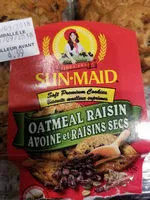 Mängden socker i Biscuits Avoine et raisins sec