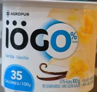 Mängden socker i Iogo