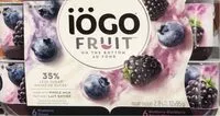 Mängden socker i Iogo fruit bleuet mure