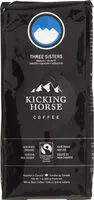 Mängden socker i Kicking Horse Coffee Café En Grains Entiers Three Sisters