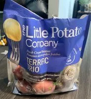 Mängden socker i Pomme de terre grelots fraiches Terrific Trio