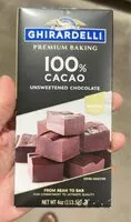 Mängden socker i unsweetened chocolate