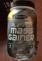 Mängden socker i Platinum mass gainer