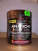 Mängden socker i Anarchy next gen