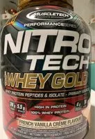 Mängden socker i Nitrotech whey gold