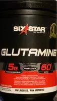 Mängden socker i Six Stars Glutamine