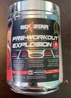 Mängden socker i Pre-Workout Explosion Fruit Punch