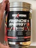 Mängden socker i Amino’s energy