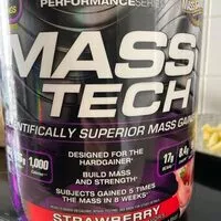 Mängden socker i Mass Tech Performance Series (3.2G) Muscletech ?