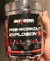 Mängden socker i Pre-Workout Explosion