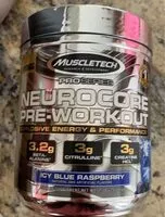 Mängden socker i Neurocore pre-workout