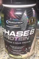 Mängden socker i Phase 8 Protein
