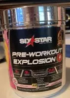 Mängden socker i Pre-workout explosion