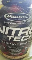 Mängden socker i Whey isolate + lean musclebuilder
