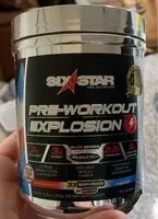 Mängden socker i Six star preworkout