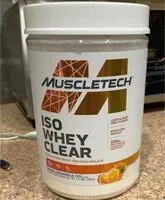 Mängden socker i Iso Whey Clear Orange Dreamsicle