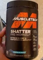 Mängden socker i Shatter pre workout