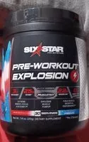 Mängden socker i Pre-Workout Explosion