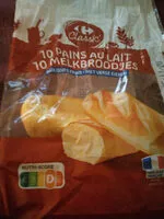 Mängden socker i pain au lait Carrefour