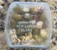 Mängden socker i Marinated feta and greek olives