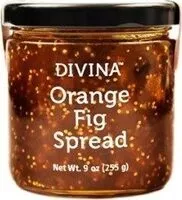 Mängden socker i Orange Fig Spread