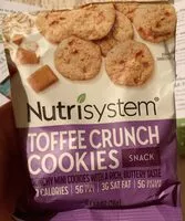 Mängden socker i Toffee crunch cookies