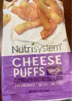 Mängden socker i Cheese puffs