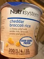 Mängden socker i Cheddar broccoli rice