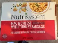 Mängden socker i Mac & cheese with turkey sausage