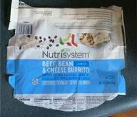 Mängden socker i Beef bean and cheese burrito