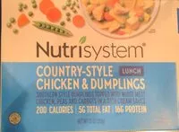 Mängden socker i Country style chicken and dumplings