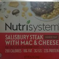 Mängden socker i Salisbury steak with mac & cheese