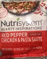 Mängden socker i Red pepper chicken & Pasta