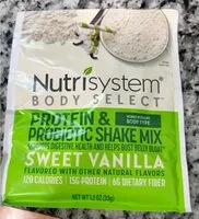 Mängden socker i Protein&probiotic shake mix