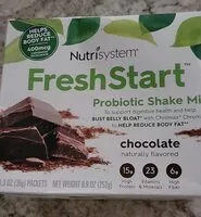 Mängden socker i Fresh start prebiotic shake mix