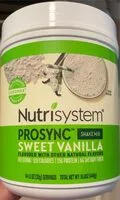 Mängden socker i Nutrisystem prosync