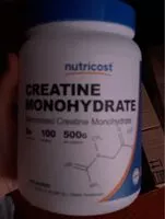 Mängden socker i Creatine Monohydrate