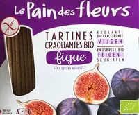 Mängden socker i Tartines craquantes bio figue
