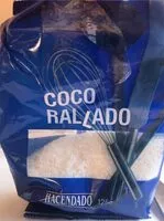 Mängden socker i Coco rallado