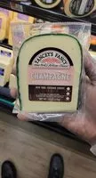 Mängden socker i Yancey's Fancy, Finger Lakes Pasteurized Process Aged Cheddar Cheese, Champagne