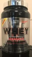 Mängden socker i Whey advanced strawberry mango