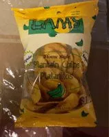 Mängden socker i Home Style Plantain Chips