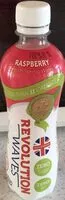 Mängden socker i Revolution waves raspberry spring water