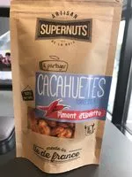 Mängden socker i Cacahuètes torréfiées a sec Piment d'espelette