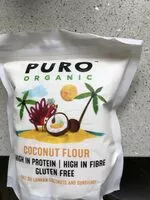 Mängden socker i Puro organic coconut flour