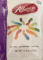 Mängden socker i mini gummi worms