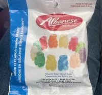 Mängden socker i Sour gummy bears