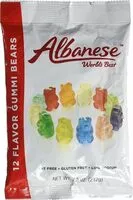 Mängden socker i Flavor gummi bears