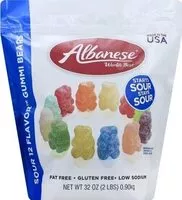 Mängden socker i Gummies Bears
